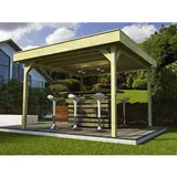 Weka 657 3,60 x 3,49 m Natur