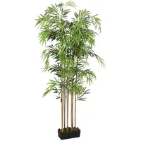 VidaXL Bambusbaum Künstlich, 1605 Blätter 180 cm Grün