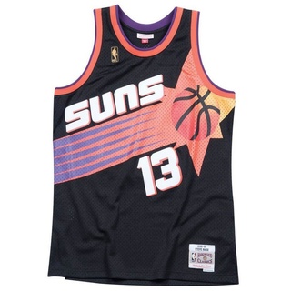Mitchell & Ness NBA Phoenix Suns 2.0#Steve Nash Trikot Herren, schwarz/orange, XL - XL