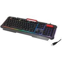Typhoon Gaming-Tastatur mit Regenbogenfarben-Hintergrundbeleuchtung