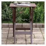 vidaXL Beistelltisch Klappbar 0 x 0 x 0 cm Braun
