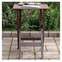 vidaXL Beistelltisch Klappbar 0 x 0 x 0 cm Braun