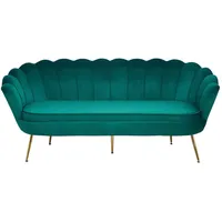 SalesFever Muschel-Sofa 3-Sitzer 180x54x78cm