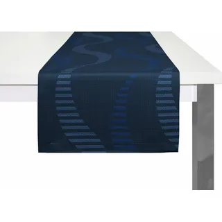 Wirth Tischläufer LUPARA blau