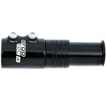 Ergotec AHEAD 3 Vorbau-Adapter für Mountainbike, Fahrrad und E-Bike, Aluminium, schwarz