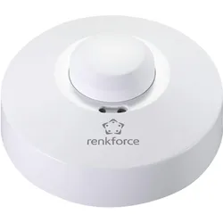 Renkforce 1362921 Decke, Aufbau HF-Bewegungsmelder 360 ° Relais Weiß IP20