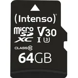 Intenso microSD UHS-I Professional + SD-Adapter 64 GB