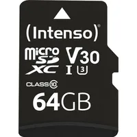 Intenso microSD UHS-I Professional + SD-Adapter 64 GB