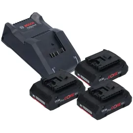 Bosch Professional GSR 18V-45 inkl. 3 x 4,0 Ah + Ladegerät + L-Case