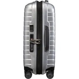 Samsonite Proxis 4-Rollen Cabin 55 cm / 38-44 l silber