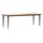 Zebra Technologies Zebra Gartentisch 210 x 90 x 76 cm Grau/Silber