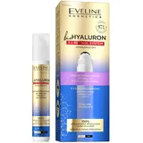 Eveline Cosmetics Biohyaluron 3xRetinol System Augen Roll-On Gel mit Hyaluronsäure, Koffein & Retinol - Anti-Aging, Feuchtigkeitsspendend & Erfrischend