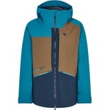 Ziener TAHAN Ski-Jacke/Freeride | sympatex, PFC frei, Wolle, hale navy, 50