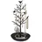 Relaxdays Schmuckständer Baum Schwarz
