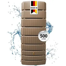4rain Slim Wandtank 500 l taupe