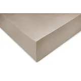 Zo Home Spannbettlaken Mako-Satin 90 x 200 cm beige