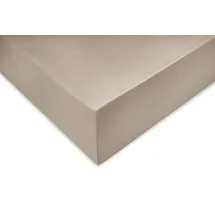 Zo Home Spannbettlaken Mako-Satin 90 x 200 cm beige