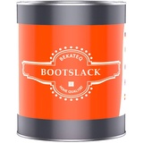 Bootslack Schwarz 1L I Klarlack für Holz innen & außen I Parkettlack, Treppenlack, Schiffslack, Yachtlack I Hochbelastbar, wetterbeständig, süß- und seewasserfest - BEKATEQ LS-100