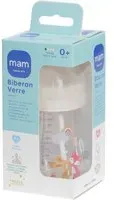 MAM Biberon 1er âge 170 ml verre motif maison Bouteilles 1 pc(s)