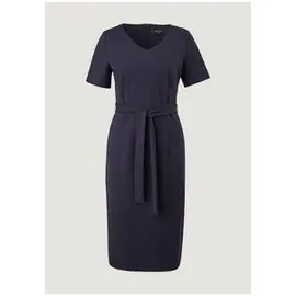 Comma, Kleid Etuikleid Blau 44
