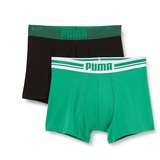 Puma Herren Placed Logo Boxer, Everyday Grün, XL