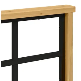 vidaXL Outdoor-Sofagarnitur 7-tlg. Weiß Akazie
