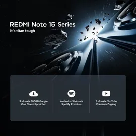 Xiaomi Redmi Note 15 Pro 5G 12 GB RAM 512 GB Black