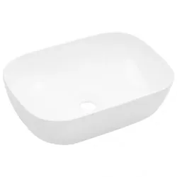 Waschbecken Keramik 10 | vidaXL : Farbe - Weiss