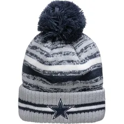 Strickmütze NFL Dallas Cowboys Sideline Bobble Knit Herren NEW ERA Einheitsgröße