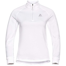 Odlo Damen Berra Half Zip Longsleeve (Größe XXL, weiss)