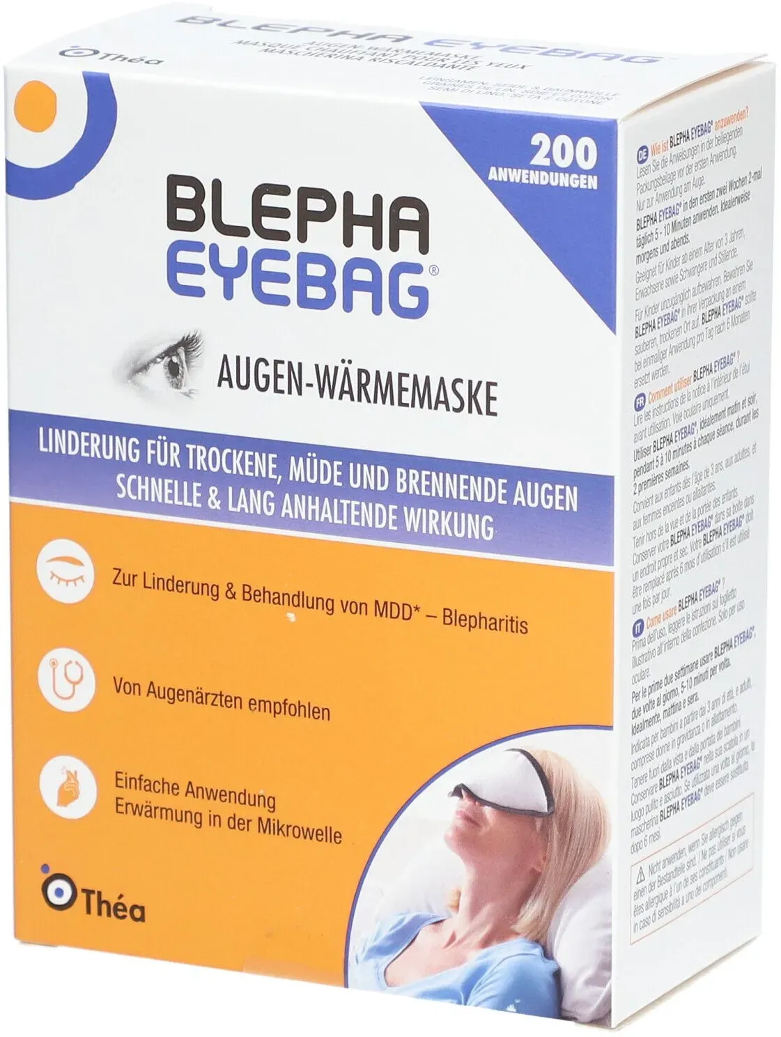 Blepha Eyebag Thermische Augenmaske