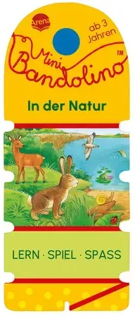 Mini Bandolino. In der Natur - Lernspiel mit Lösungskontrolle für Kinder ab 3 Jahren