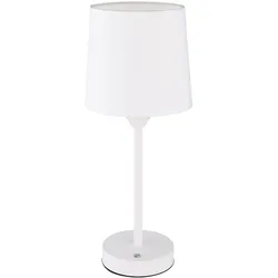 Tischleuchte Beistelllampe Touchdimmer LED Tischlampe Nachttischlampe Akku weiß