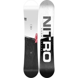 Nitro Herren Prime Raw 22 All Mountain Beginner Wide Board für große Füße Snowboard, Multicolour, 163