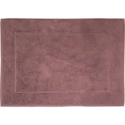 Badematte FRAMSOHN FROTTIER "Uni Basic Hotelmatte" Gr. 4, rosa (oldrose), H:11mm, Baumwolle, Badematten, große Farbpalette, Hergestellt in Österreich, Badezimmerteppich