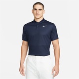 Nike NikeCourt Dri-FIT Tennis-Poloshirt für Herren - Blau, XL