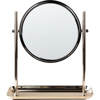 Beliani Kosmetikspiegel gold/ FINISTERE