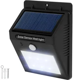 Tectake tectake® Solarlampe mit Bewegungsmelder 9,7 x 5,1 x 12,4 cm