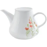 Kahla 391125A76875C Five Senses Wildblume Kaffee-/Tee-Kanne 1,50 l | Krug 1500 ml mit Blumenmotiv aus Porzellan