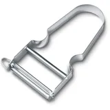 Victorinox Sparschäler STAR Zweischneidig mit Pendelklinge Extra Scharf Metallgriff