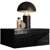 lookway Nachtschrank BLANCO 45 x 20 x 36,6 cm Schwarz