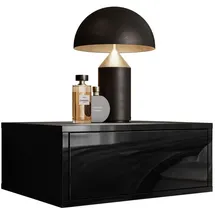 lookway Nachtschrank BLANCO 45 x 20 x 36,6 cm Schwarz
