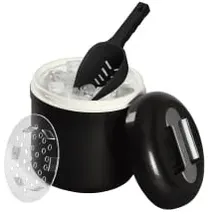 Fuchs Gastronomiebedarf Eiswürfelbehälter 2,5 Liter vollisolierter Eisbehälter Eiseimer