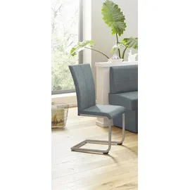Home Affaire Freischwinger Nils Polyester blau 2er Set