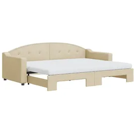 vidaXL Tagesbett 80 x 200 cm Creme