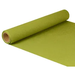 Papstar Tischläufer, Tissue "ROYAL Collection" 5 m x 40 cm olivgrün auf Rolle, 6 x 1 Rolle