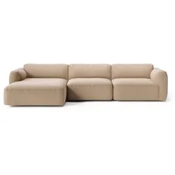 &Tradition - Develius Mellow Eck-Sofa, Konfiguration E, beige (Karakorum 003)