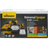 Wagner W 690 FLEXiO für Wand- und Latexfarben, Lacke & Lasuren im Innen- & Außenbereich, 15 m2-6 min, Behälter 1800 ml/800 ml, Schlauch 3,5 m