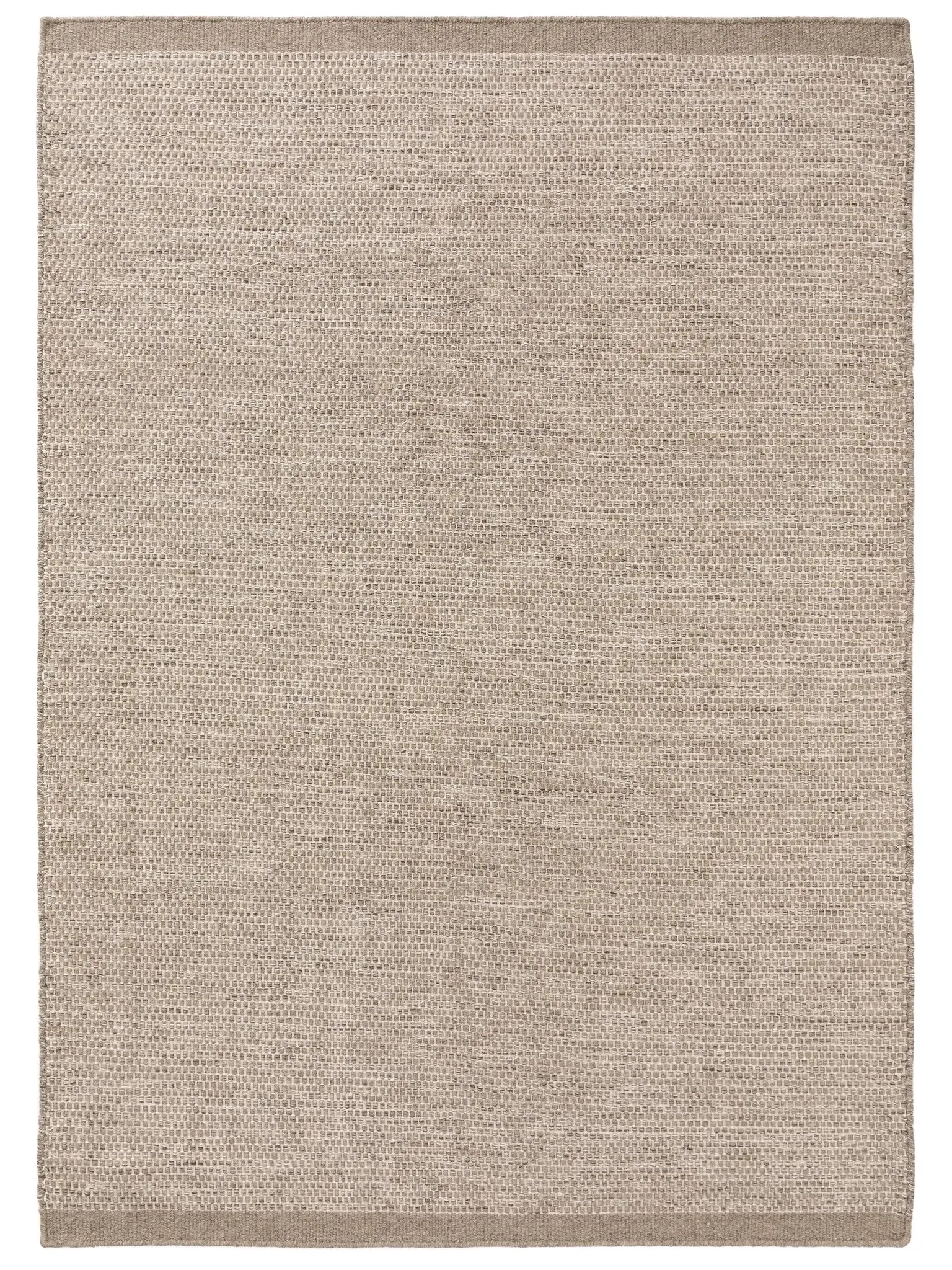 benuta Pure Wollteppich Rocco Taupe 120x170 cm - Naturfaserteppich aus Wolle