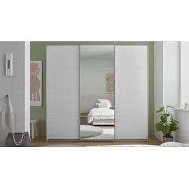 Die Möbelfundgrube Schwebetürenschrank 215 x 0 x 0 cm Weiß